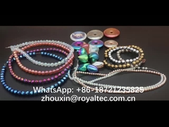 ক্রিস্টাল গয়না, কাচের গয়না PVD আবরণ